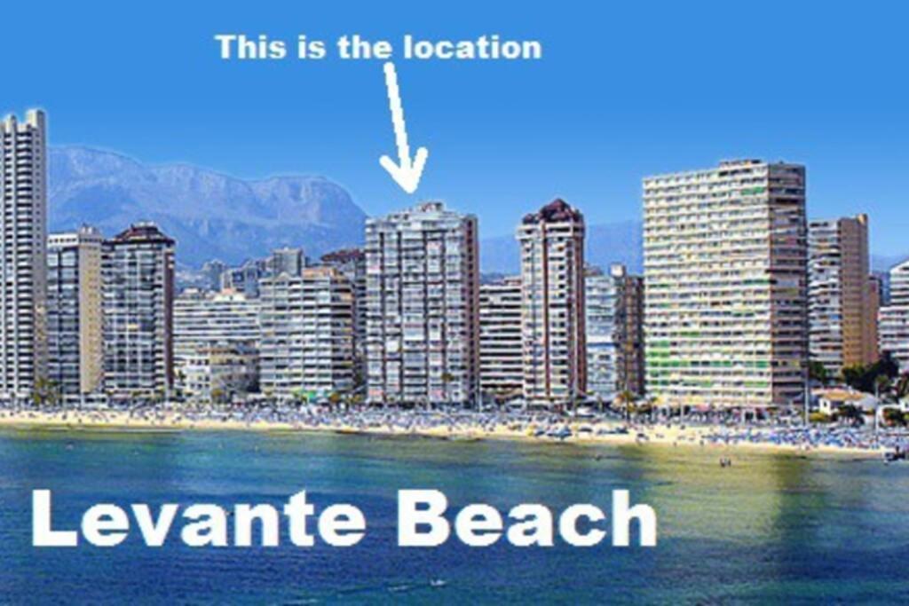 Seafront Luxury Levante Beach / Primera Linea Playa Levante Benidorm Ngoại thất bức ảnh